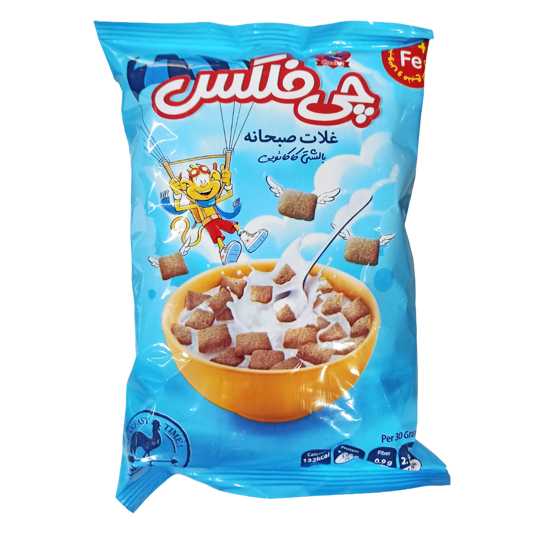 غلات صبحانه چی فلکس بالشتکی کاکائویی چی توز 30 گرم