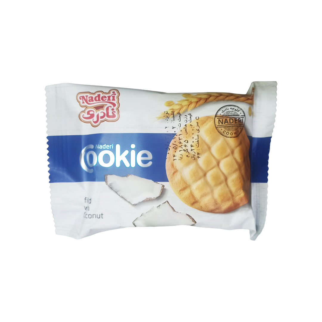 کلوچه با مغزی نارگیلی 65 گرم نادری