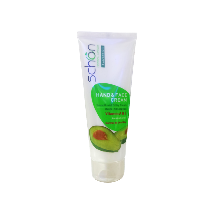 کرم دست و صورت حاوی روغن آووکادو شون حاوی ویتامین های A,E وزن خالص 75ml