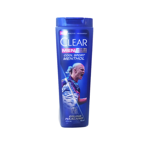 شامپو ضد شوره کلیر ویژه آقایان خنک کننده حاوی نعنا مناسب هر نوع مو طرح قهرمانان 400ml