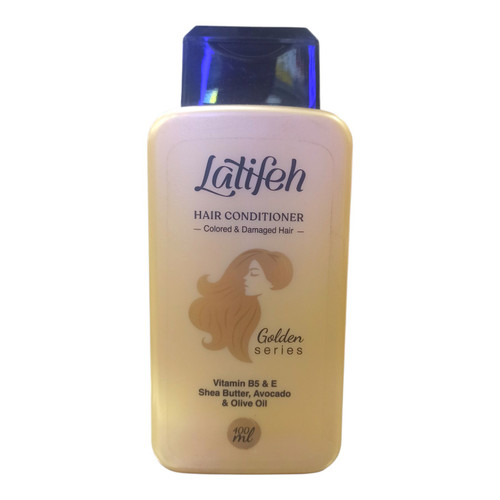 شامپو لطیفه طلایی نرم کننده موی سر مناسب موهای رنگ شده و آسیب دیده 400ml