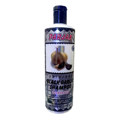 شامپو پرژک حاوی عصاره طبیعی سیر سیاه 450g