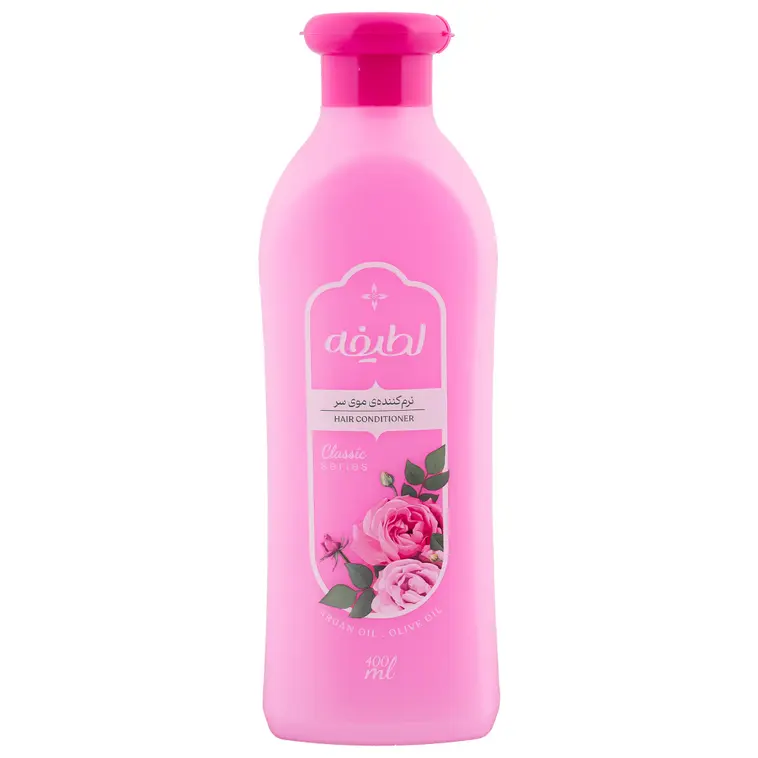 شامپو لطیفه نرم کننده موی سر حاوی روغن آرگان و روغن زیتون 400ml
