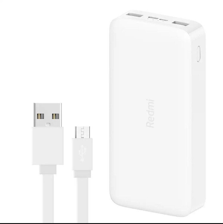 پاور بانک 18 وات شیائومی مدل redmi ظرفیت 20000 میلی آمپر ساعت