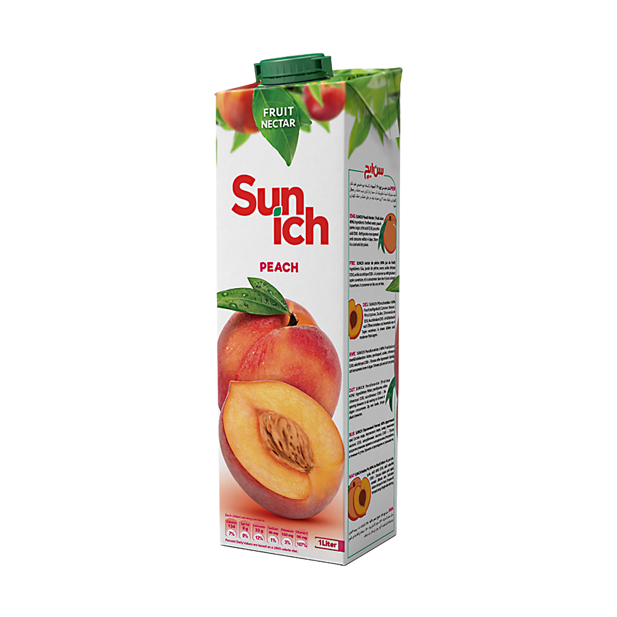 آبمیوه هلو سن ایچ 1 لیتری
