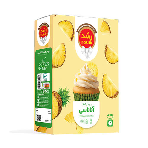 پودر کیک آناناسی رشد 400g