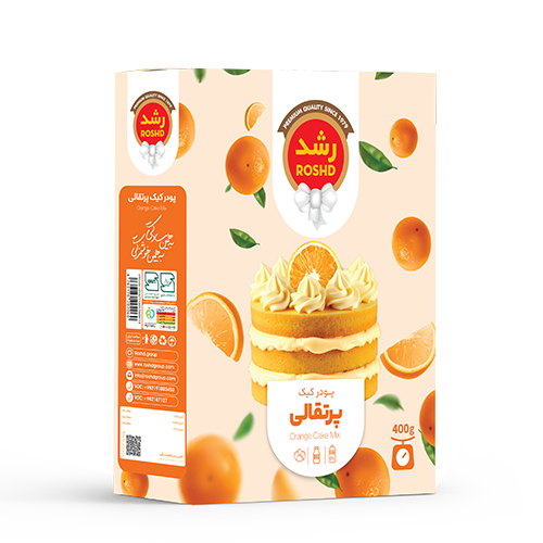 پودر کیک پرتقالی رشد 400g