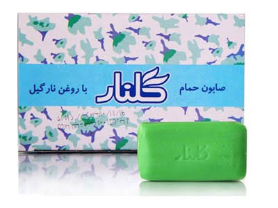 صابون گلنار با روغن نارگیل 6 قالب