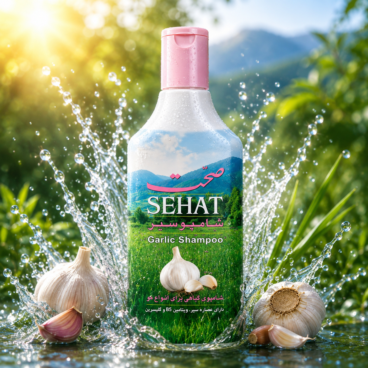 شامپو سیر صحت 300 گرمی