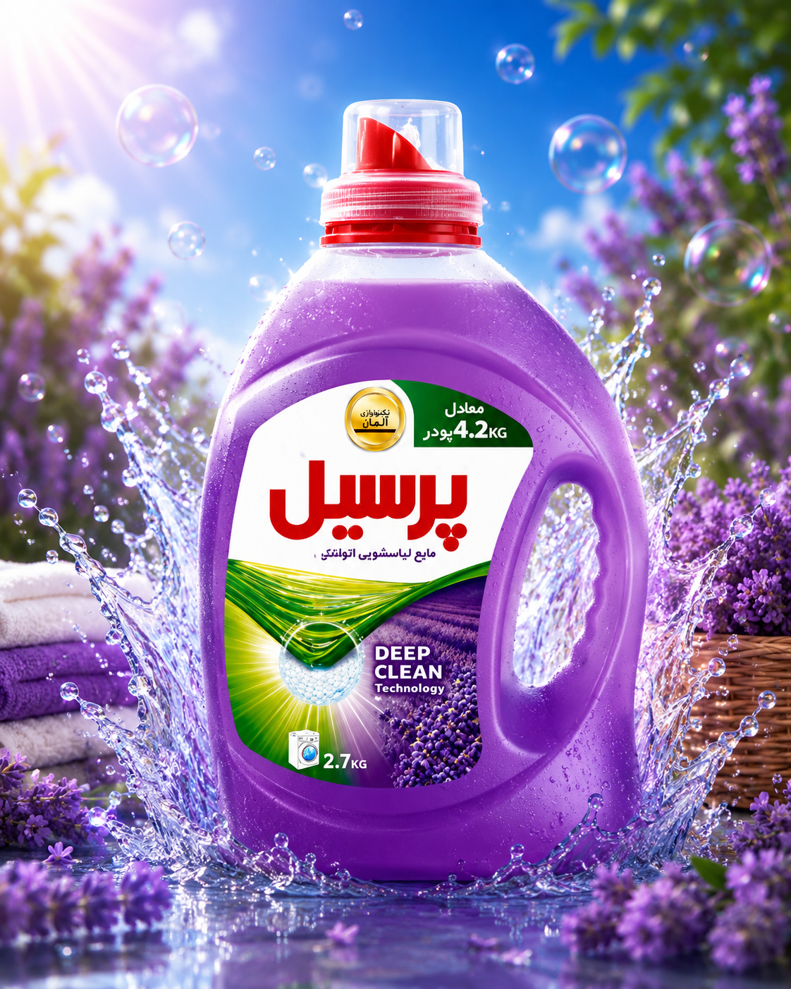 مایع لباسشویی پرسیل 2.7kg