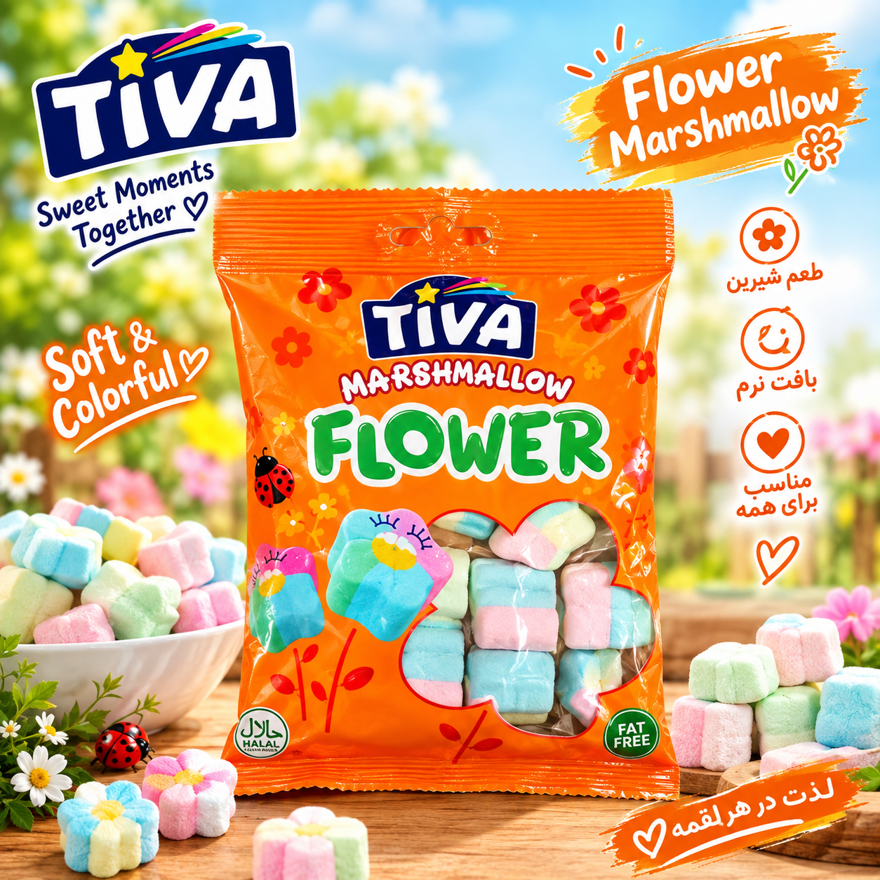 مارش مالو Tiva 30g