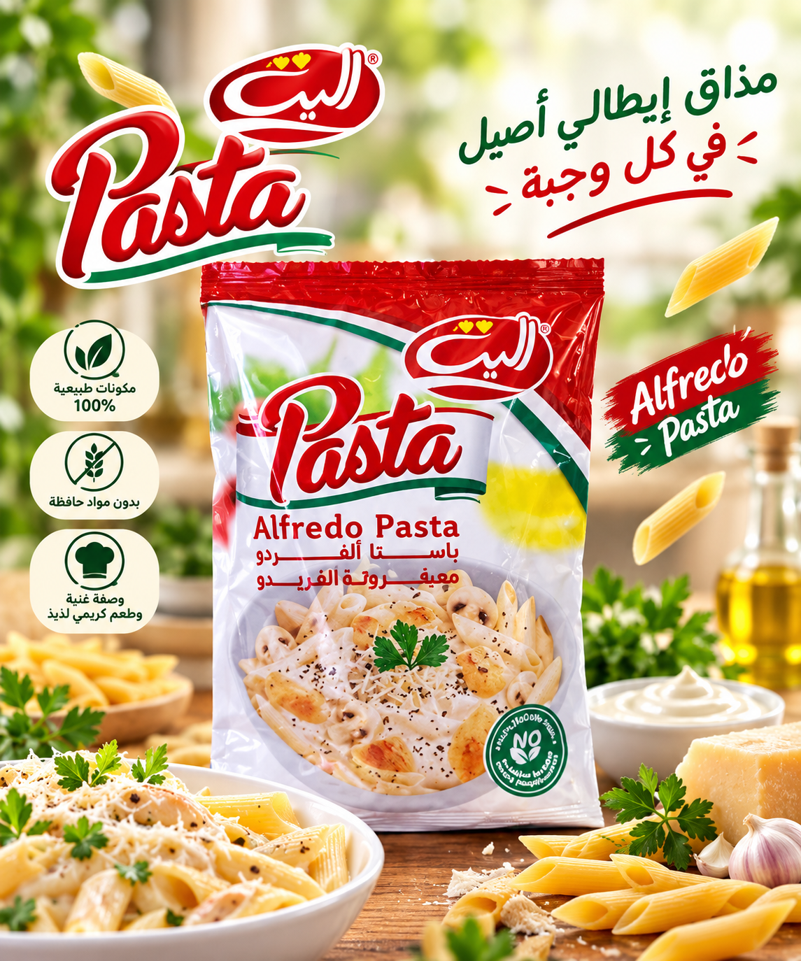 پاستا آلفردو الیت 180 گرم