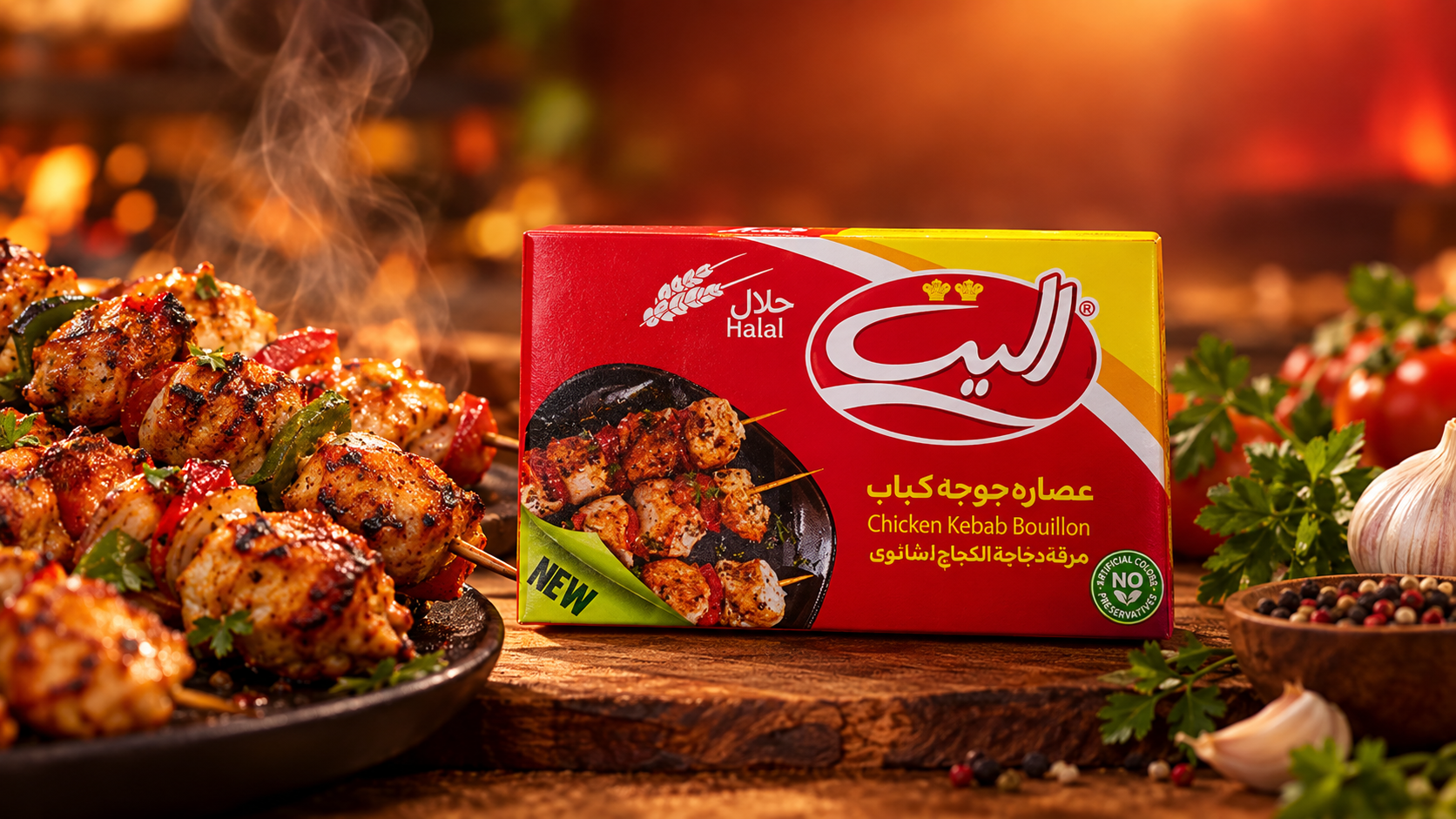 عصاره جوجه کباب الیت 8 عددی