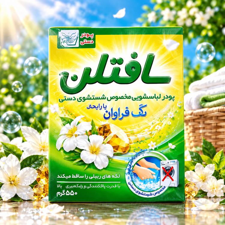 پودر لباسشویی دستی سافتلن 500 گرم