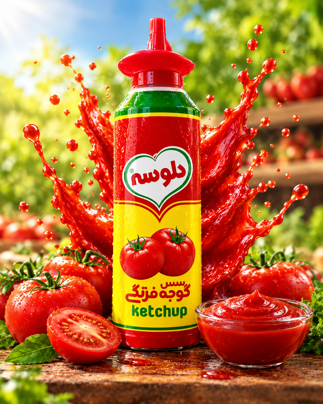 سس گوجه فرنگی دلوسه 660 گرم